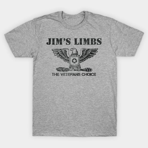 Jim’s Limbs T-Shirt by Tommymull Art 